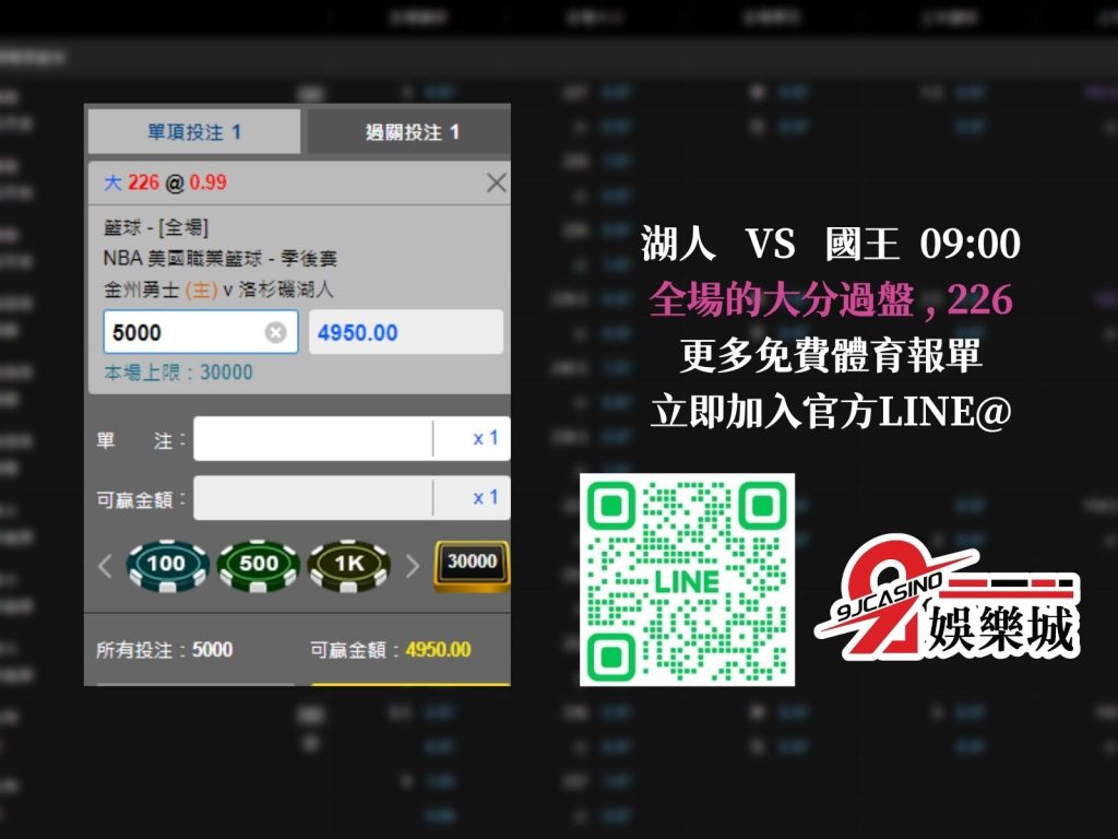 NBA賽前分析--洛杉磯湖人 vs 金州勇士 09_00-大老爺娛樂城 (2)