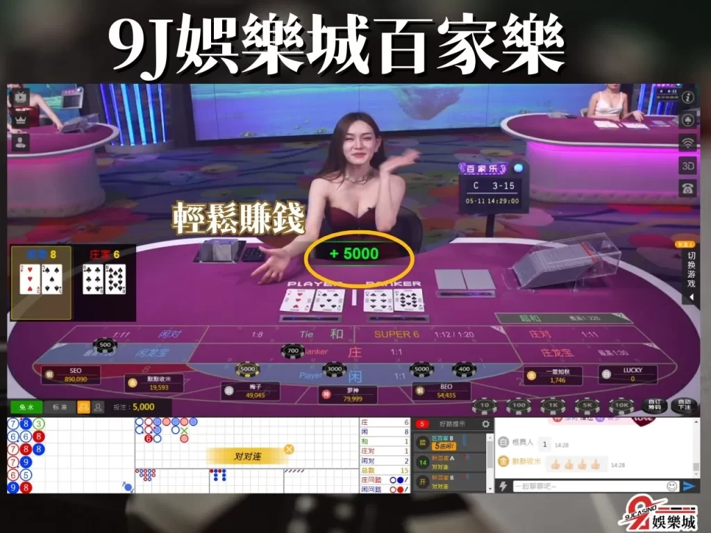 9J娛樂城 百家樂 百家樂贏錢