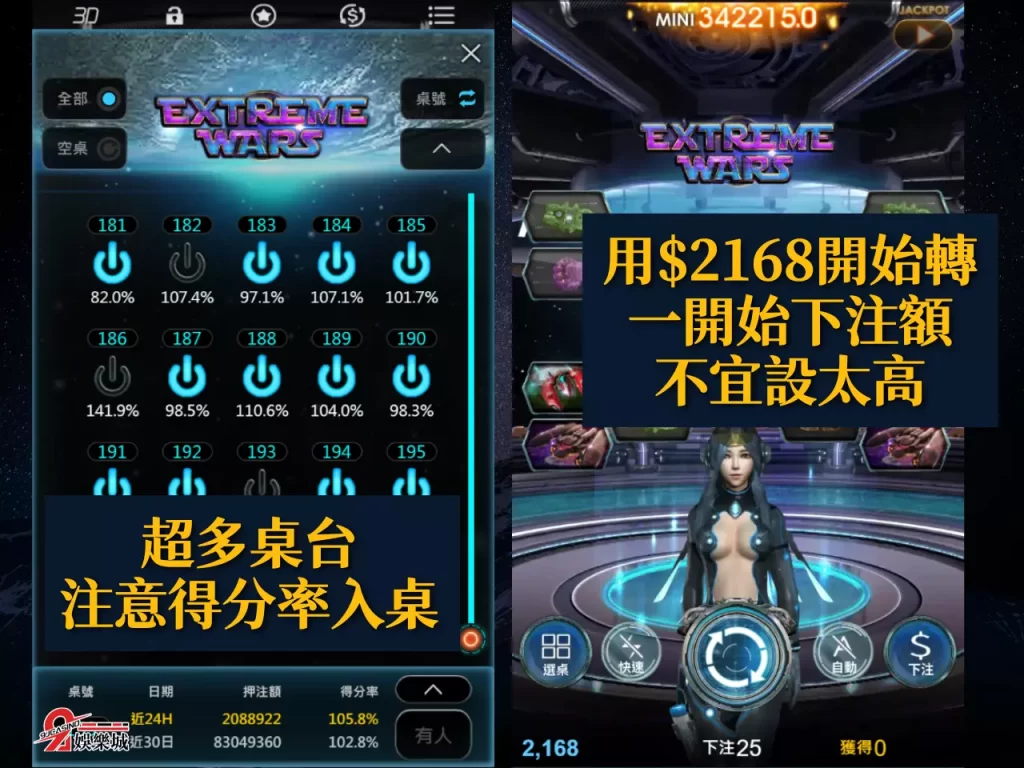 極星爭霸怎麼玩 極星爭霸老虎機 極星爭霸角子機
