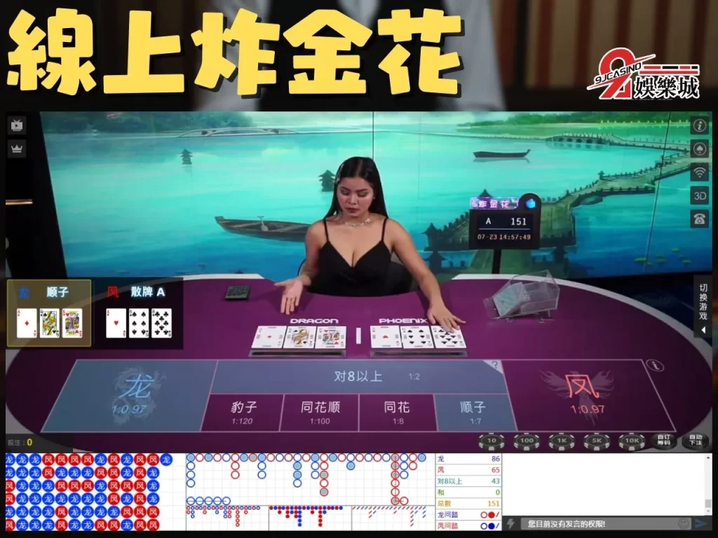 線上炸金花 炸金花技巧 炸金花玩法介紹
